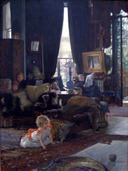 James Jacques Joseph Tissot Hide and Seek Germany oil painting art